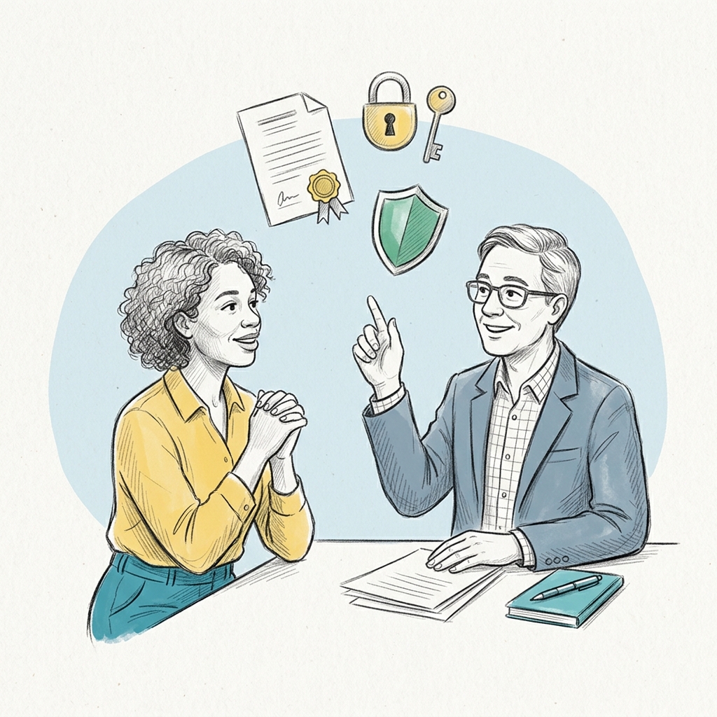 Tax Notice Defense Editorial Illustration